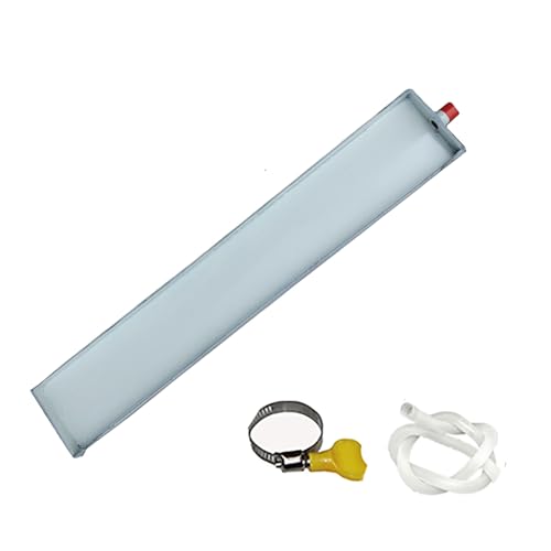 Bandeja de Drenaje de Condensado, Bandeja de Agua para Unidad Exterior de Aire Acondicionado, Salida Aire Acondicionado Portatil(710x120x30mm(28x5x1.2in))