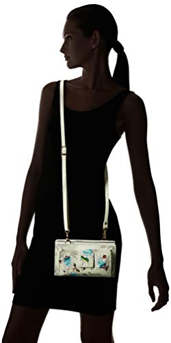 Anuschka Hand-Painted Women’s Genuine Leather Rfid Blocking Organizer Wallet - Wondrous Wings #TOP5