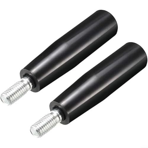 Volakebeing Lot de 2 poignées de volant tournantes pour machine de tour, M6/M8/M10/pour tige filetée M12 pour fraiseuses, meuleuses, CNC (pour M12 x 100)