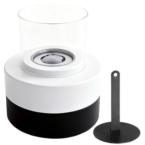 Braciere Da Tavolo,Portatile e Sicuro in Metallo per Interni ed Esterni | Mini Caminetto da Giardino e Terrazzo - Per Giardino Casa Camera Balcone Soggiorno Picnic