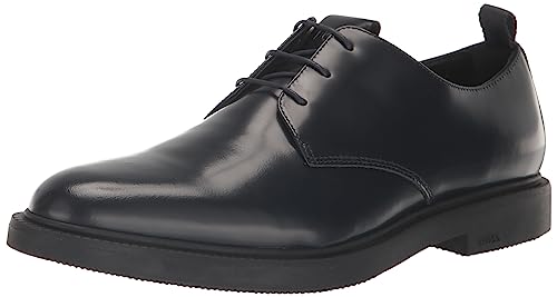 BOSS Men's Larry Brush Off Leather Derby Dress Shoe Oxford
