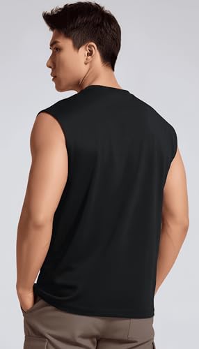 Image of JUARI BE A GENTLEMAN Men's Sleeveless Tank Top Premium Cotton Blend Muscle Fit Gym Vest | Casual Summer Shirt | Breathable & Lightweight Fitness Wear for Gym, Running & Daily Use