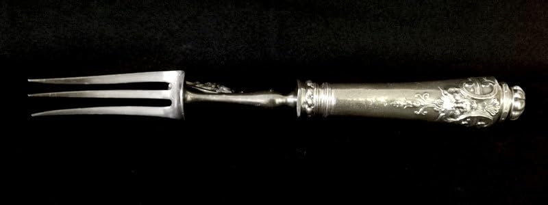★Prifercat サービングフォーク アンティーク 銀器 シルバー Amazon.co.jp: Prifercat サービングフォーク アンティーク 銀器