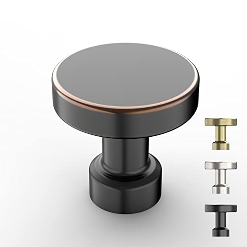 9Build 20 Pack Oil Rubbed Bronze Cabinet Knobs Kitchen Cabinet Knobs Zinc Cabinet Hardware Round Drawer Knobs Dresser Knobs Kitchen Knobs For Cabinets #TOP10