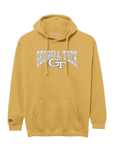 Image of JanSport NCAA Officially Licensed Rival Hoodie, Long Sleeve Unisex Sweatshirt, Cotton-Polyester Blend, Double-Layered Hood