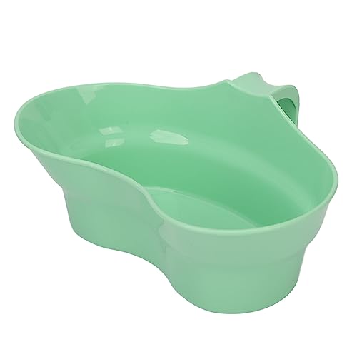 Image of Dioche Oral Care Basin Cup, Inward Curved Unbreakable Large Diameter Vomit Bowl Tooth Brushing Tray for Elderly Bedridden 300ml