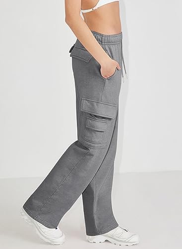BZB-Womens-Cargo-Sweatpants-Elastic-High-Waisted-Drawstring-Joggers-Pants-Baggy-Straight-Leg-Y2K-Trousers-with-Pockets