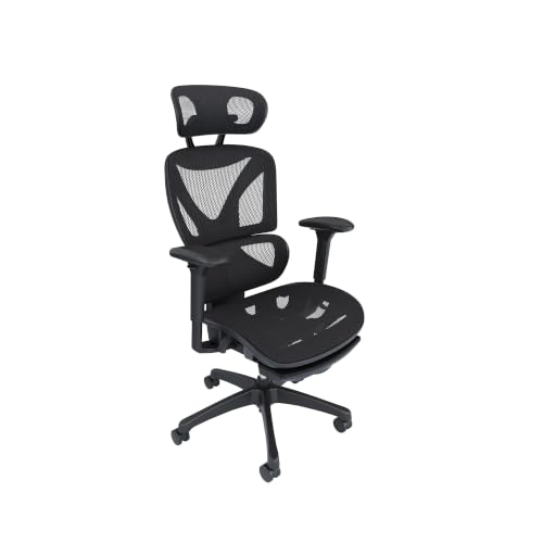 Image of Vari ComfortFlex Office Chair (Gen 2) - Ergonomic Chair with Dynamic Lumbar Support - Adjustable Headrest and Retractable Leg Rest - Fully Customizable for Home or Office