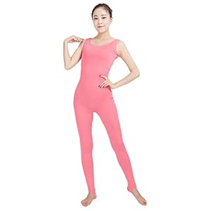 SK Studio Vrouwen Stretch Tank Unitard Mouwloos Dans Yoga Cosplay Kostuums Bodysuits Jumpsuits