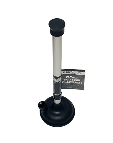 Redneck Convent Boat Motor Flusher Round Circular Cup Muff Plunger with Hose Fitting Flush Kit – Marine Inboard Engine Flushing - Thumbnail 4
