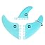 Single Tab 3-Fin Set - Mint