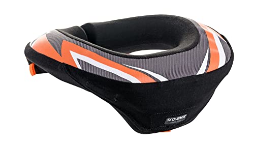 image for Alpinestars Youth Sequence Neck Roll, L/XL, Black/Anthracite/Orange, M