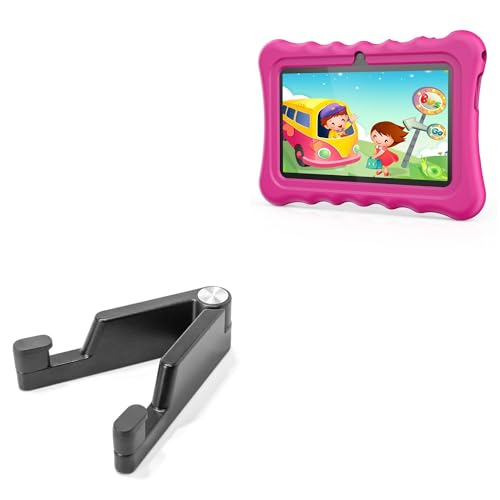 Image of BoxWave Stand and Mount Compatible with Excelvan X77 - Desktop Aluminum SoloStand, Adjustable Hands-Free Portable with Rubber Feet - Jet Black