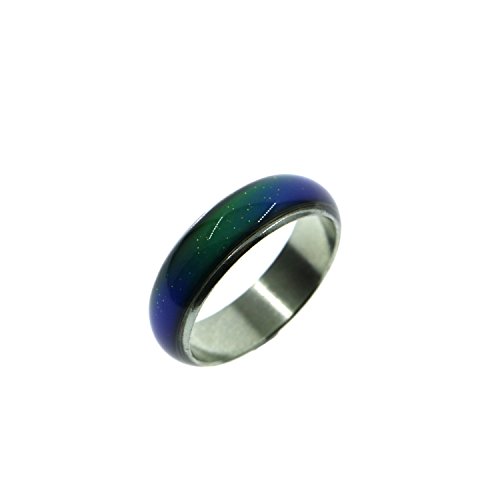 Ms.Iconic 6MM Color Change Emotional Mood Ring Bang