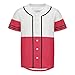 Vnurnrn Poland Flag Mens Baseball Button Down Jersey Hipster Hip Hop T Shirts
