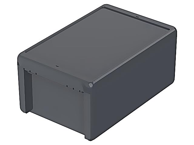 B 261712 ABS 7024 Gehäuse: universell X: 170mm Y: 271mm Z: 120mm BOCUBE ABS BOPL