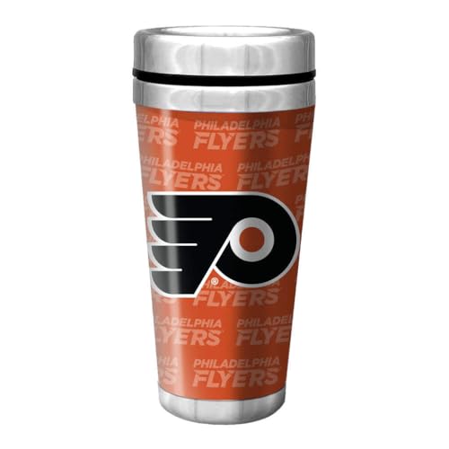 Philadelphia Flyers Travel Mug - 16 oz. Full Wrap Wallpaper