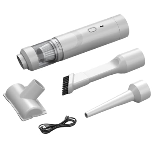 Gupcaqosjw Aspirateur sans Fil Rechargeable USB 200W - 19000Pa Puissance pour Auto Et Maison, Élimination Poils d'animaux, Automobile Et Meubles