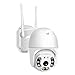 Outdoor WiFi Security Camera, 1080P Pan Tilt Zoom Surveillance CCTV IP Weatherproof PTZ Camera with Two Way Audio Motion Detection Colorful Night Vision