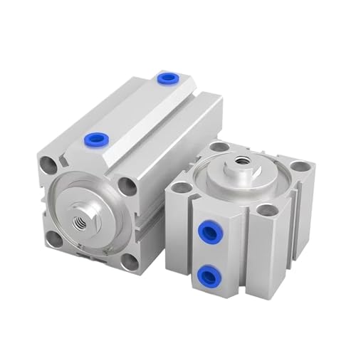 Cilindro neumático de doble efecto SDA 12, cuerpo delgado con carrera corta de 5mm