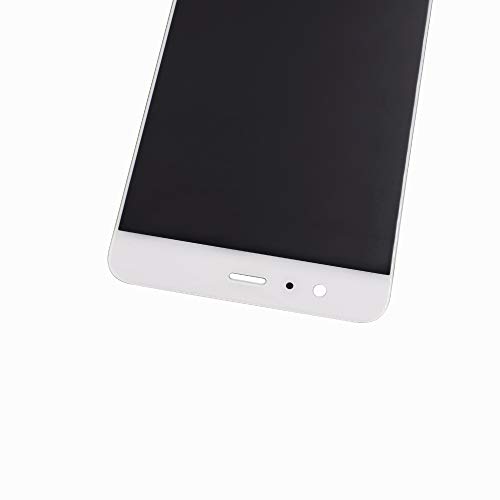 Image of LCD Screen and Digitizer Assembly with Fingerprint Button Keypad Without Bezel Frame Compatible with Huawei P10 Plus VKY-L09 VKY-L29 VKY-AL00(White)