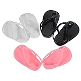 BESPORTBLE 3Paare Puppenschuhe F&uuml;r Puppen Sandalen Zarten Farben Langlebiges Puppenzubeh&ouml;r F&uuml;r Fantasievolles Und Fr&uuml;hkindliche Bildung