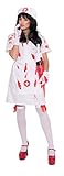 Talla S/M Folat - Disfraz para mujer enfermera zombie (23732)
