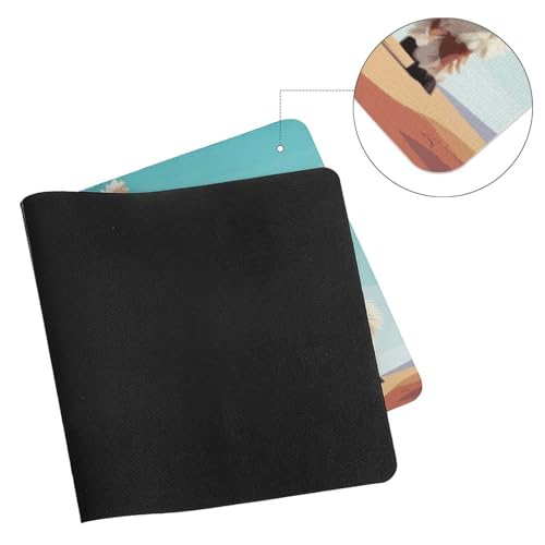 Cute Llama desk mat mouse pad grande antideslizante miniatura 7