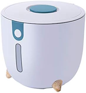 Amazon 袋ごと米びつ 10kg 段々米計量カップ付き ブラック グレー 米びつ米櫃プラスチック 密閉 保存 おしゃれ スリムキッチン 収納 台所保存容器 ブルー 5kg 米びつ オンライン通販