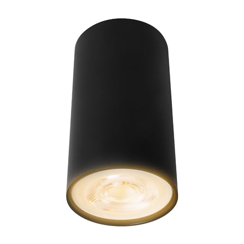Lista de Spot luz - los preferidos. 44 ILLUX Lámpara de Techo Cilindro Moderna Spot Montaje de Sobreponer Downlight Base GU10 Luz LED de Techo 35 W Max 120 V para Pasillo, Cocina, Sala de Estar Soona S TL-5150.SOR...