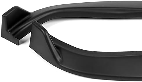 3PCS Front Bumper Lip Kit fit for Compatible with 2001-2005 Lexus IS300, STP-Style Splitter Trim Protection Spoiler, Air-Dam-Chin-Diffuser (Unpainted Matt Black)