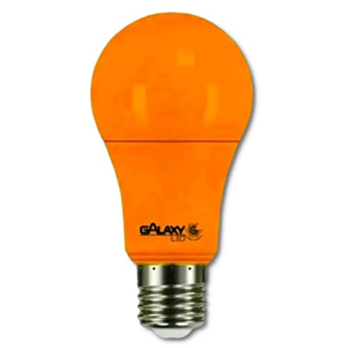 Lampada Led Bulbo 9w Anti-Inseto Laranja Galaxy