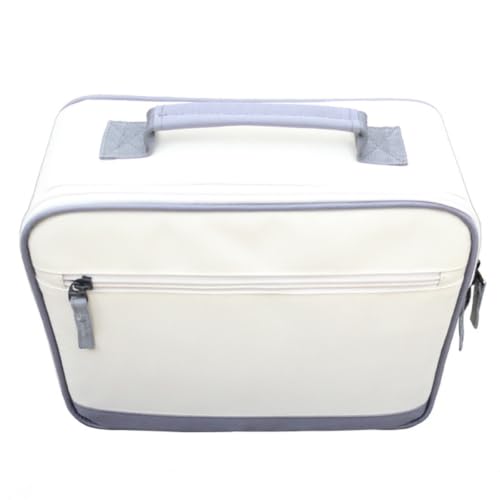 Funda portátil de almacenamiento para accesorios digitales, hecha de tela oxford y algodón perlado, protectora y ligera, ideal para proyectores y viajes miniatura 1