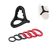 Penisen Extendors,Men Adult Rubber Couples Rings for Male Games Erection Stronger Longer Silicone Penis Cock Enlargement in Hoodies Pockets B2f1a7