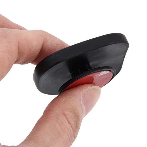 Image of Blind Spot Mirror, 360 Adjustable, Convex Glass, Waterproof, Universal Fit for Cars & SUVs, Black (3R-065)