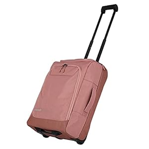 travelite Kick Off trolley, reistas met wielen, rosé, 55 cm (Trolley S), Kick-Off