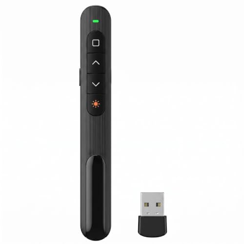 Image of Presentation Clicker for Powerpoint 328FT Wireless Presenter Plug & Play
