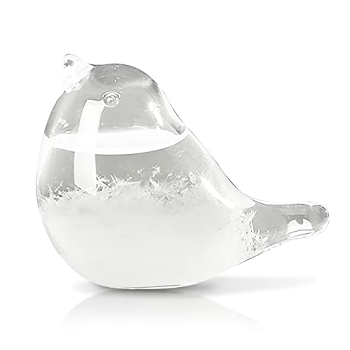LTXDJ Pronosticador del Tiempo de Cristal de tormenta, barómetro de líquidos para pájaros de la estación meteorológica, Bonito y Creativo Predictor del Tiempo Decorativo para la Oficina en casa Cover