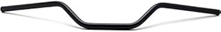 Krator Motorcycle Handlebar 7/8" Black Euro Style Bobber Cruiser Cafe Racer Bike