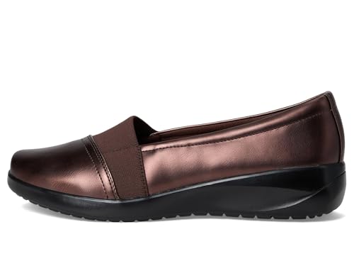 Clarks Women's Kaetlyn Rhea Loafer, Bronze Metallic, 8.5 by Clarks - Image 4