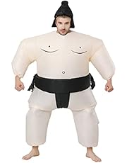 FXICH disfraz sumo hinchable para adulto,disfraz sumo hinchable para Halloween,disfraz hinchable para disfraces,juegos rol,fiestas,disfraces navidad,para 150-190cm