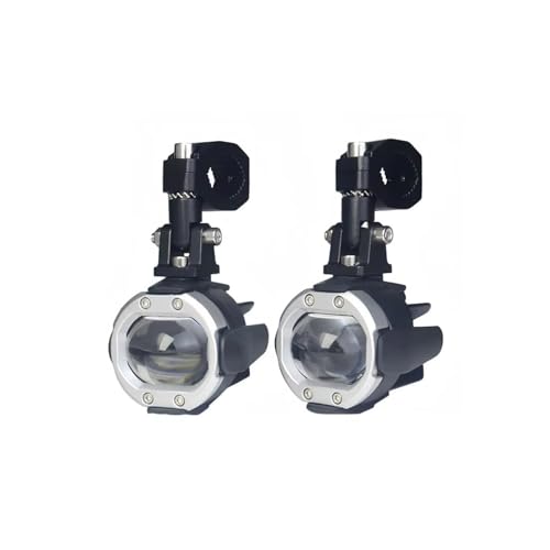 �o�C�N �w�b�h���C�g �A�Z���u�� �ɓK������ R1200GS F800GS F700GS F650GS�p 100W �o�C�N�p�⏕�w�b�h���C�g �w�b�h�����v�L�b�g(White yellow S)