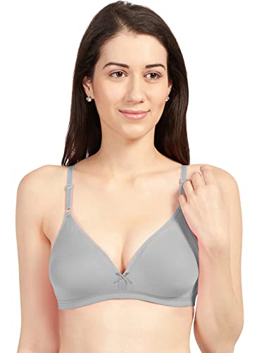 Image of SONARI Omania Womens Non-Padded Cotton Polyester Bras - Solid, Non-Wired, Medium Coverage, Hand Washable (Pack of 2)