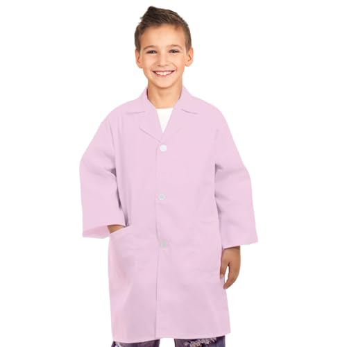 Boys Girls Jacket Role Performance Coat Kids Long Sleeve Solid Color Button Up Outwear Work Style Clothes3