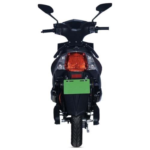 Image of AMO Electric Scooter Single Light Lead Acid Low Speed -25kmph Range - 60-70 Km Non RTO in Grey with Portable Charger Ex-Showroom (Grey)