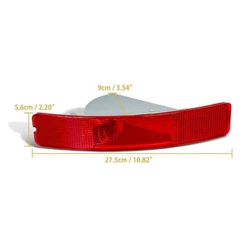 Feu stop et réflecteur arrière Volvo XC90 2003-2006 | Remplacement pour contrôle technique - 7