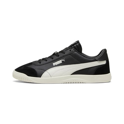PUMA Men's Club 5v5 Shoes Sneaker, Black-Warm White, 11