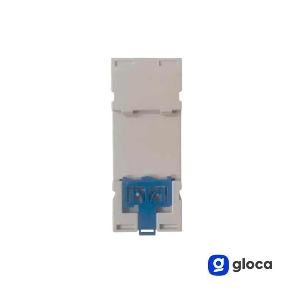 gloca Interruptor astronómico horario 16 A/230 V 2 módulos DIN 2 canales