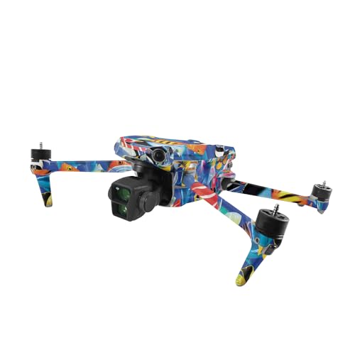 Image of MightySkins Skin Compatible with DJI Air 3 - Tropical Fish | Protective, Durable, and Unique Vinyl Decal wrap Cover | Easy to Apply, Remove, and Change Styles