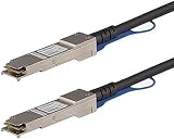 StarTech.com Câble QSFP+ à connexion directe compatible Juniper QFX-QSFP-DAC-1M - DAC de 1 m (QFXQSFPDAC1M)